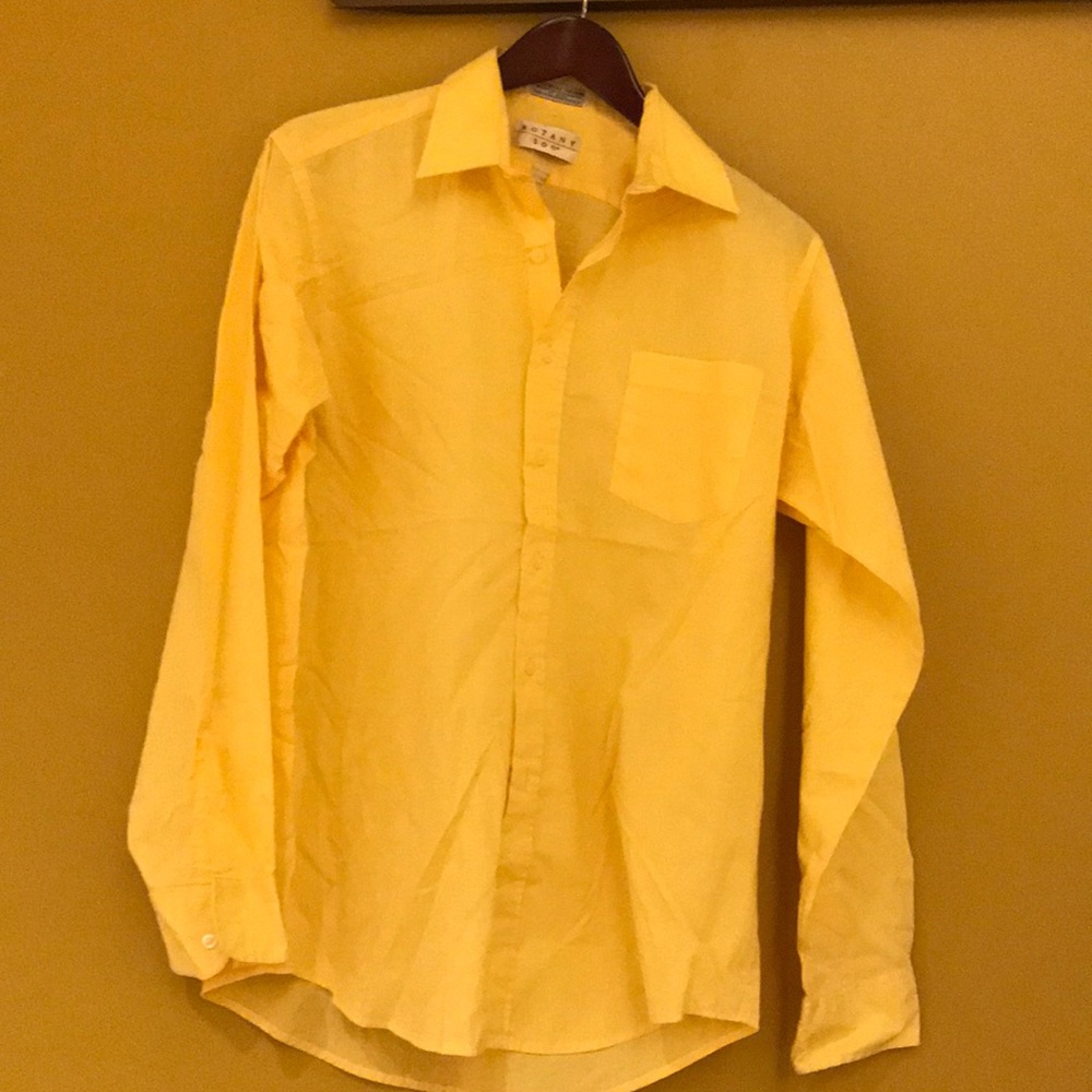 Men’s Yellow Dress Shirt
